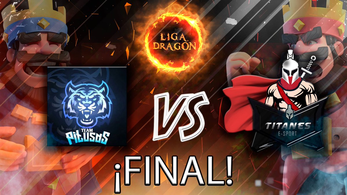 HOY! LA GRAN FINAL! Pitusas Team VS Titanes eSport! Lo podrás ver en DIRECTO en el canal de Youtube VanEr: youtube.com/channel/UC_Tpu…
🇲🇽 18:30 hs
🇦🇷🇺🇾 21:30 hs
🇪🇸 1:30 hs
<a href="/TeamPitusas/">ClanWarsARG</a> <a href="/Titanes_eSport1/">Titanes eSport</a> <a href="/VanErYT/">VanEr</a>