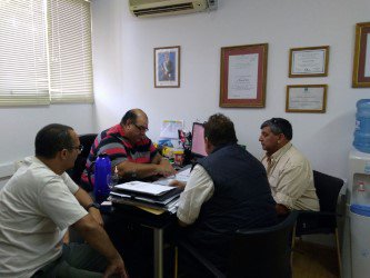 En el día de la fecha <a href="/DChubut/">Defensa Civil Chubut</a> mantuvo una reunión con <a href="/nestorquiquega1/">nestor garcia</a> y #SergioCasin del Ministerio de Turismo de la Provincia, para coordinar trabajos en conjunto entre ambos organismos. <a href="/Mazaruca/">Walter Flores</a>