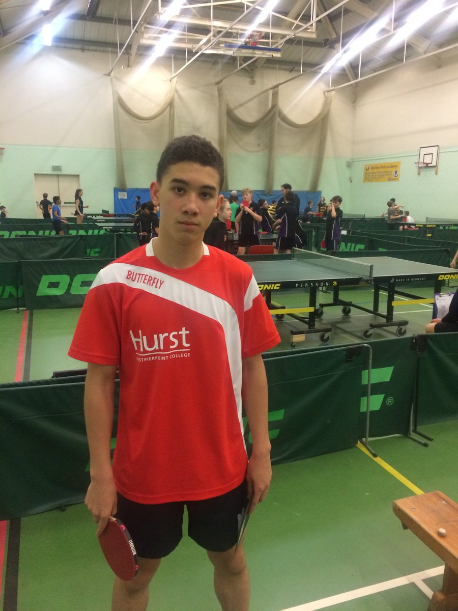 HurstSport's tweet image. Well played John @Hurst_Crescent who reached the quarter final of the U16 West Sussex Table Tennis Championships this afternoon @WardenPark Thank you @WardenParkPE for hosting #hurstminorsportsrock #fastgame #skills