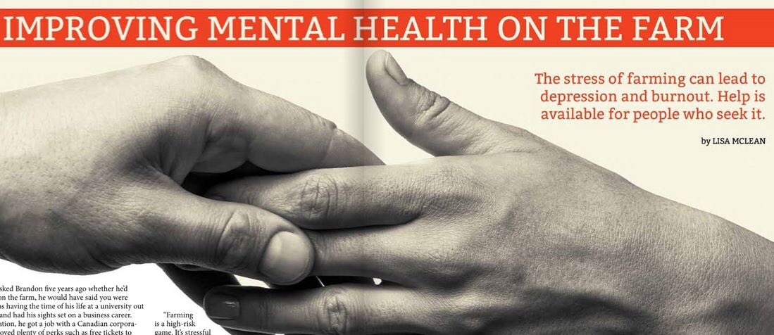 BetterFarmingON's tweet photo. Everyone you meet is fighting a battle you know nothing about. Be kind, always. #BellLetsTalk Here again is the top magazine feature in Canada. Because if you struggle, you are never alone. https://t.co/xhsOmUG2cs https://t.co/sXb0xg8QBi