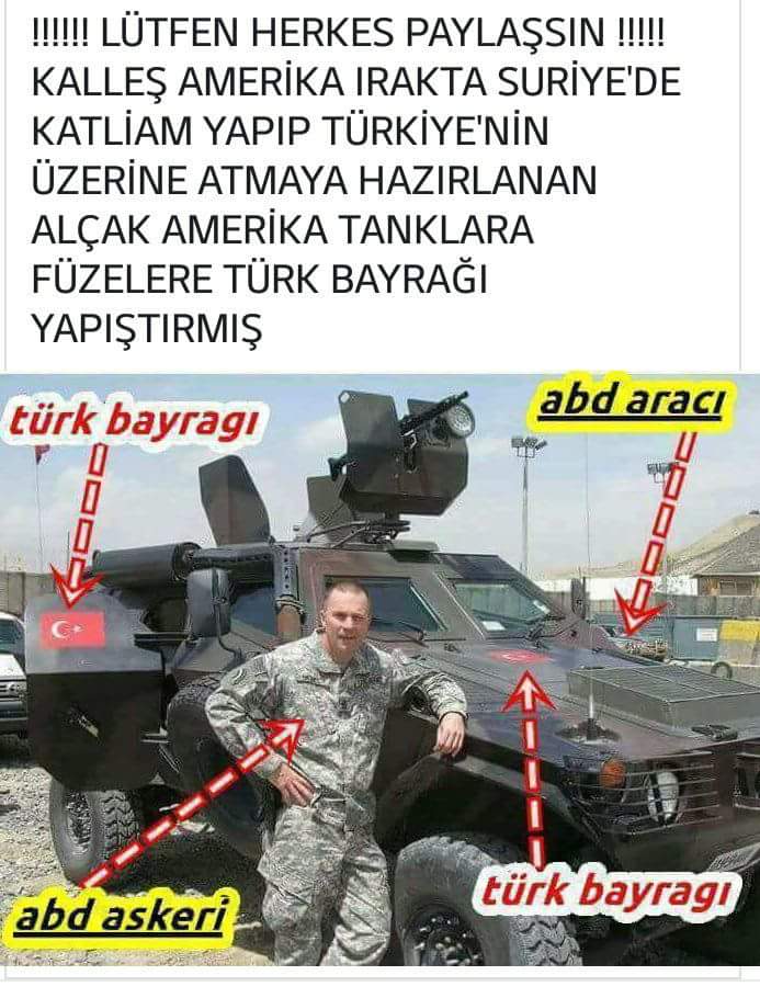 Arkadaşlar yayabilir misiniz?Bu bilgiyi #TSKvurduABDkudurdu
@MstfAkdgKysri 
@korkmazyusuf58 
@TuranTurkYigidi @RTE_ATAHAN_32 
@ebr_lice 
@Tugba_HuZuRuLi 
@MansurKarc 
@RtAycan2023  
@SblAnnac 
@BabaAKkurt
@BeyduzMahmut 
@sonGavurbukucu1 
@kenandikici60 
@EmineCagman_ 
@Hur0smanli