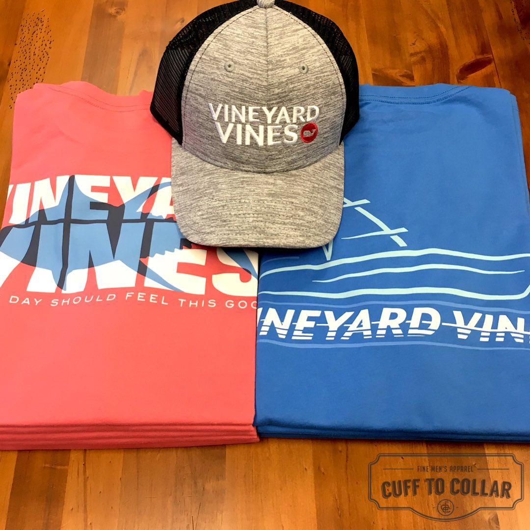 Our New Spring tees keep rolling in from Vineyard Vines!

#edsftg
