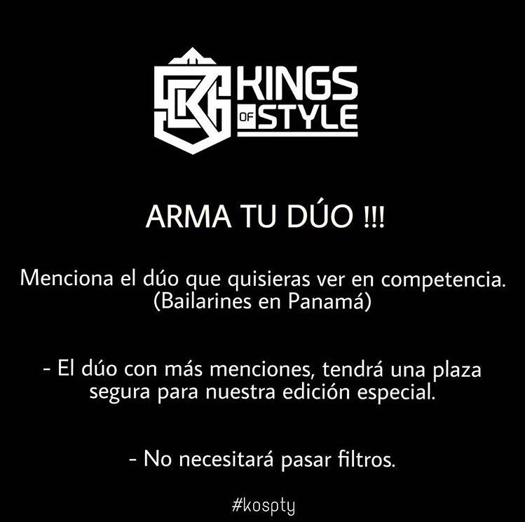 NewtonsEnemies's tweet image. Ese año viene otra vez el #kospty sigue la cuenta para que no te pierdas la fecha!

#Repost
・・・
ARMA TU DÚO 🔥

Que dúo te gustaría ver en el escenario del #kingsofstyle en esta edición especial?