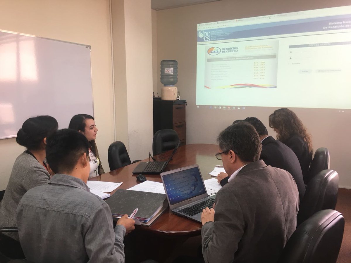 Servidores #UniversidadUPEC #Carchi recibieron capacitación y asistencia técnica por parte del <a href="/CPCCS/">Carlos P. Carcelén Caicedo</a> para el cumplimiento del proceso de #RendiciónDeCuentas. <a href="/UPEC/">UPEC</a>