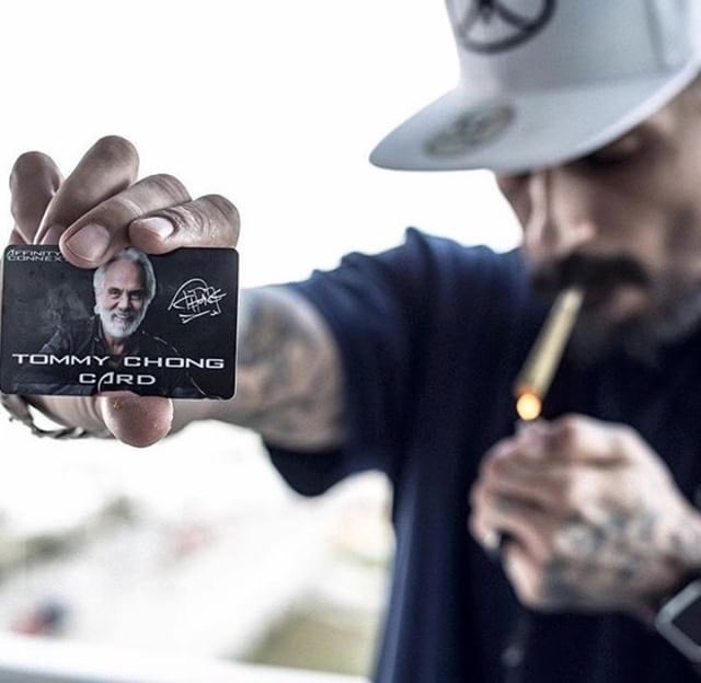 tommychong's tweet image. More badass members showing off their #TommyChongCard! Your #dispensary better accept this card! TommyChongCard.com @AffinityConnex