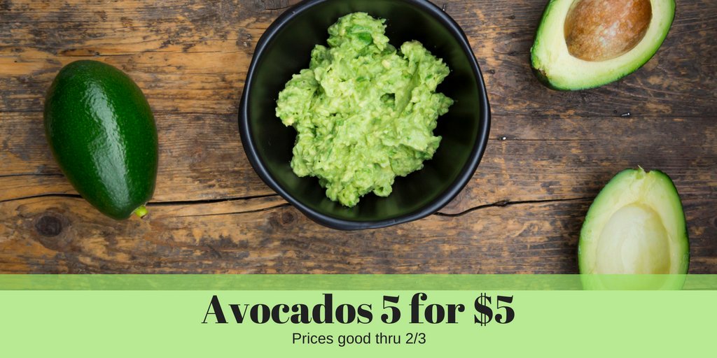MillerSonsSuper's tweet photo. #fresh #avocado #guacamole #millerandsons https://t.co/xGuAwDE8ob