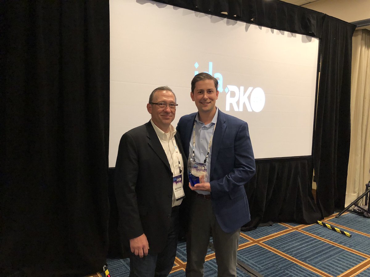 Well this one's going on the keeper shelf.  Thanks @JDASoftware! #RKO2018 #NorthAmericanSellingPartneroftheYear