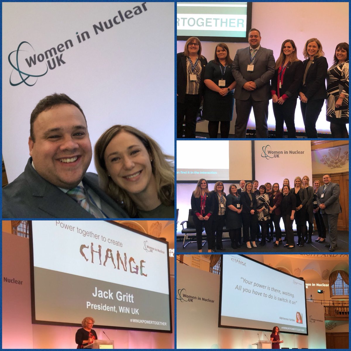 PhilCraig1's tweet photo. Hugely proud of the Dounreay and Cavendish Nuclear teams at the @WiNuclear UK Conference today. We will all “do one thing” and, using our power together, create a change #inspired #dounreay #WiNUKPowerTogether https://t.co/G8UUynKKAi