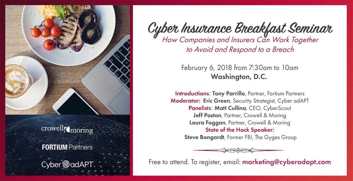 Join us this Tuesday! Contact us to register: cyberadapt.com/contact/