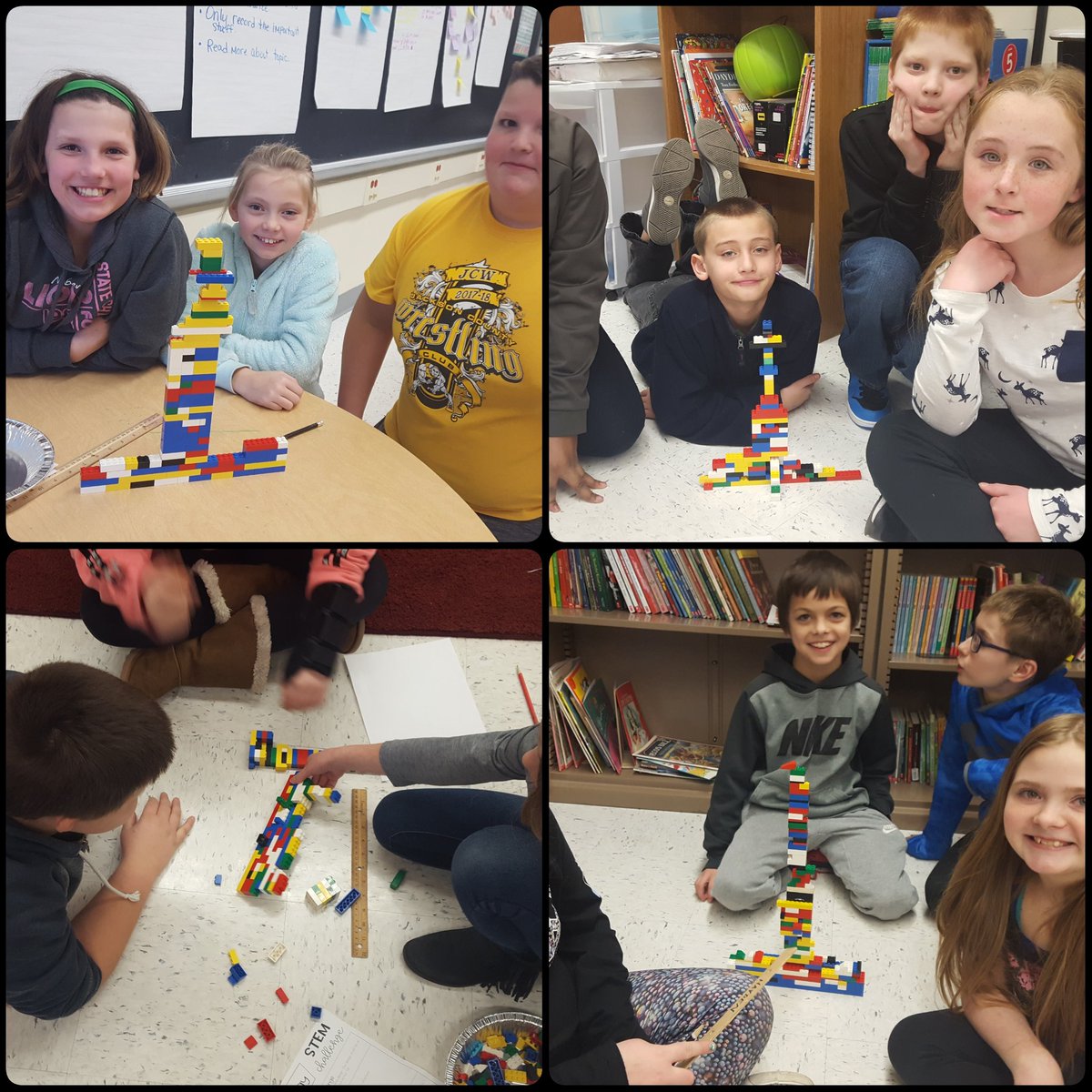 wright_with_isd's tweet photo. #100days #STEM build two free standing structures
1) 100 legos that is 10" long and 10" tall
2) given materials, holds 100 grams off the ground 
#classof2025 
#isdstrong 
@Mill_Creek_ISD https://t.co/73GdQQODE6