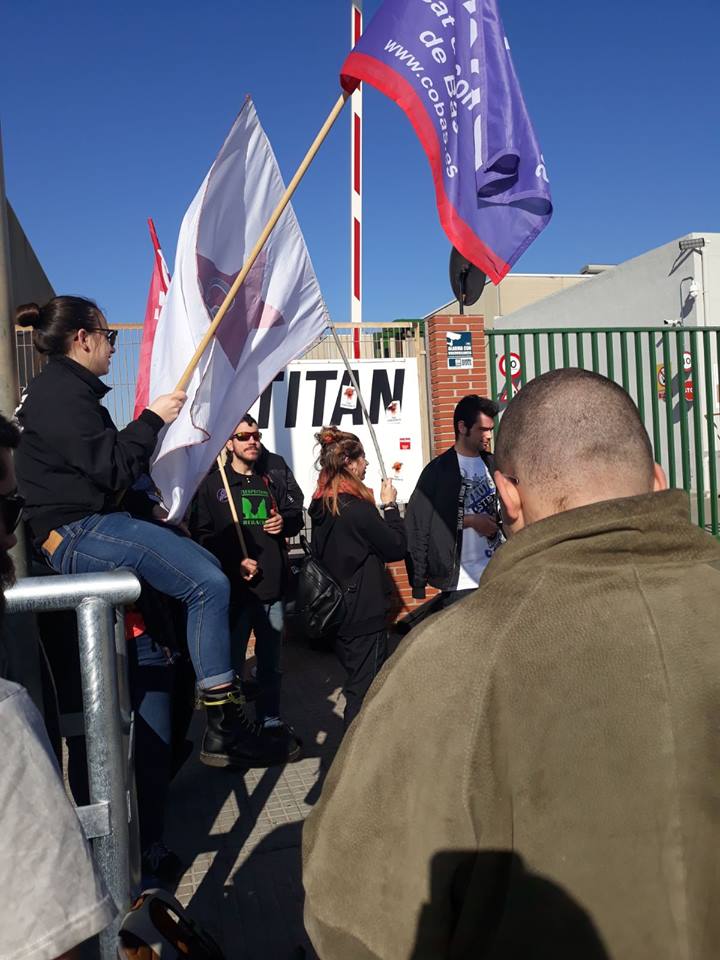 correntroig's tweet photo. Els @TrabajTitanlux estan en Vaga Indefinida. Tot el nostre suport a la seva lluita. Endavant companys/es! #Titanluxenhuelga https://t.co/GoZBMYwqLp