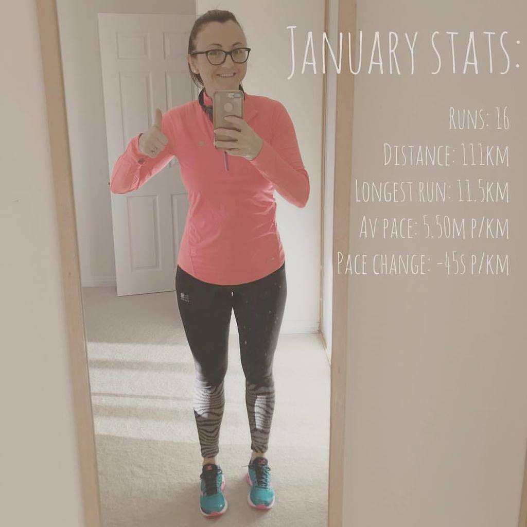 Lucy__Jeffrey's tweet photo. Amazing what you can do when you put your mind to it! December I ran a total of 7.3km, in January my runs all averaged over 7k 😳 Let’s see what February brings!!! #januarystats #progress #1000kmchallenge2018 #bringonfebruary 🏃🏻♀️ https://t.co/y8yXJqA3jI
