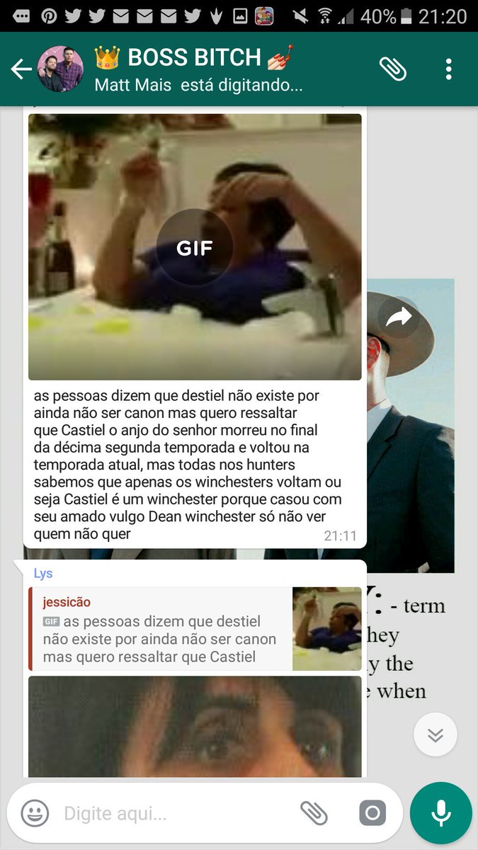 EXPLICABOSS's tweet image. Bem vindos ao mundo de destiel shippers 

regras: 
***não ha regras***