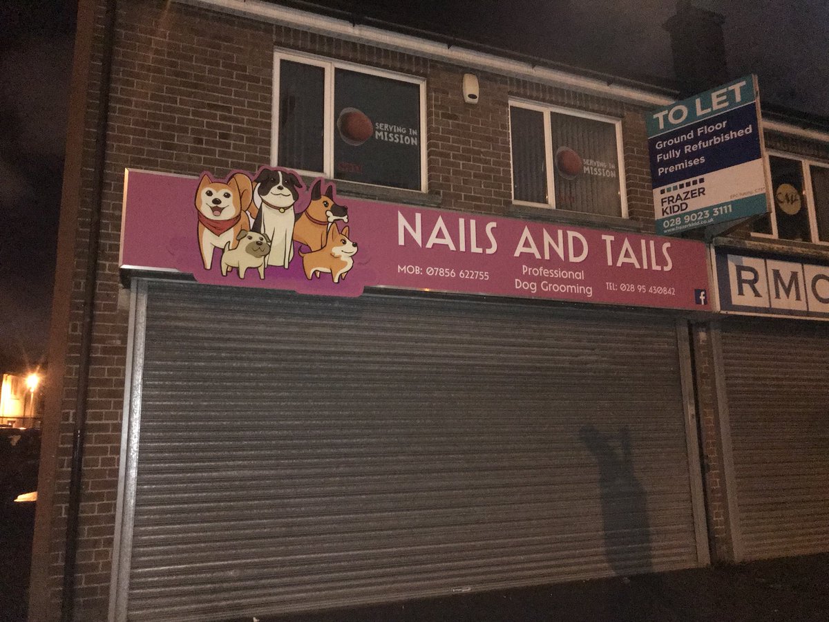 Nails&amp; Tails Woodstock Rd opening soon