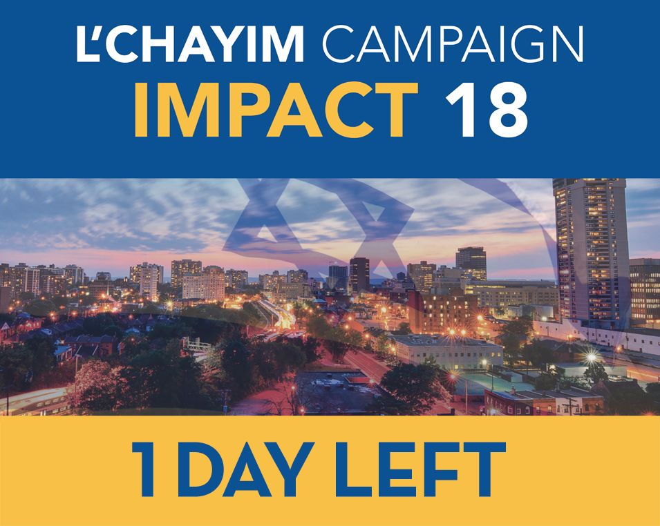 JewishHamilton's tweet image. Campaign ending! We have reached 87.53% of our total. Every donation counts. Together #JewishHamilton we can make an impact. Donate Now: buff.ly/2DSx4Tp