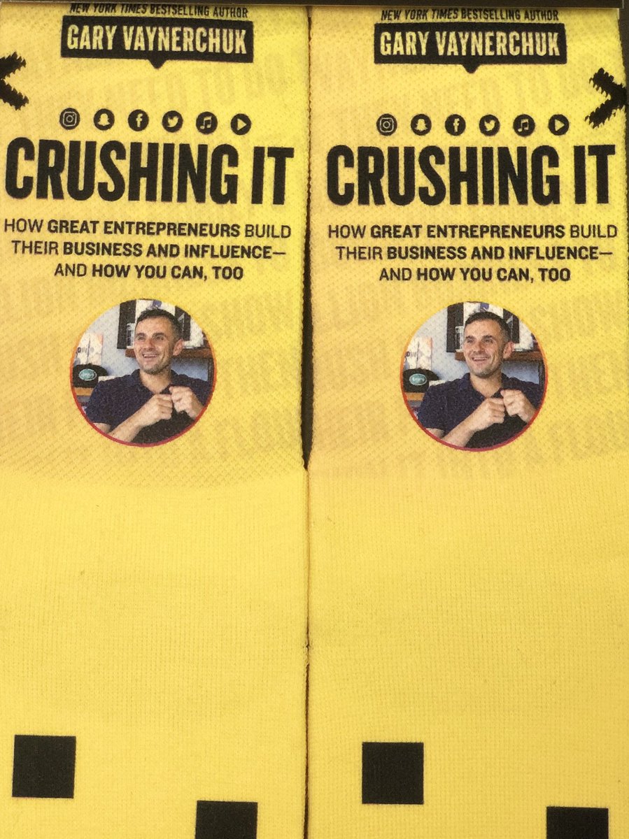 OddSoxOfficial's tweet photo. Hey @garyvee, these socks are #CrushingIt! On the way to you!
#OddSox #StandOutBeOdd https://t.co/hmeHHazRa4