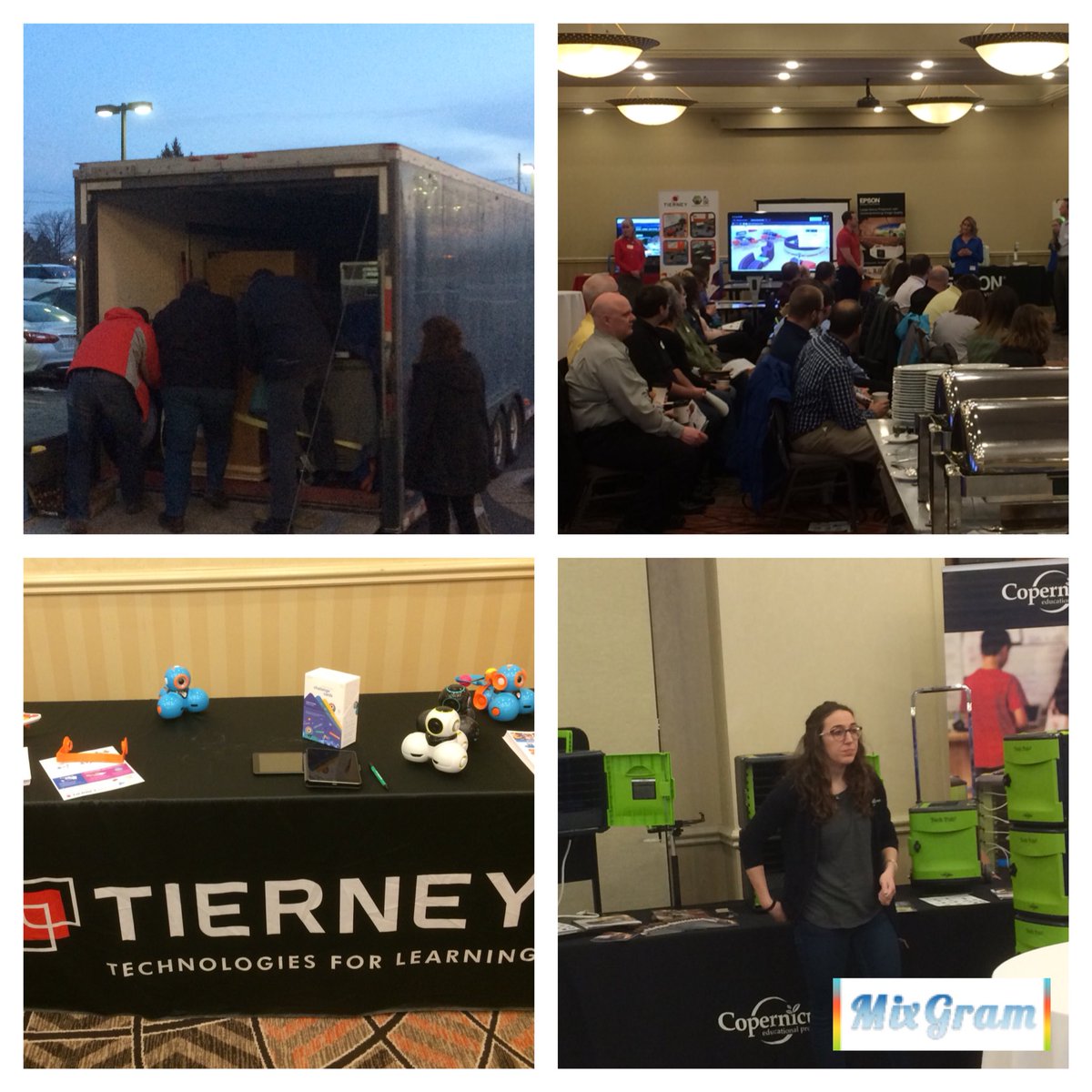 ttomaso2012's tweet photo. Joined the @TierneyBrothers Tech Tour today to show @WonderWorkshop robots to the technology education leaders in Grand Rapids. Thanks to my hosts @TierneyEd - safe travel to Indiana https://t.co/QRX4l6Bz7s