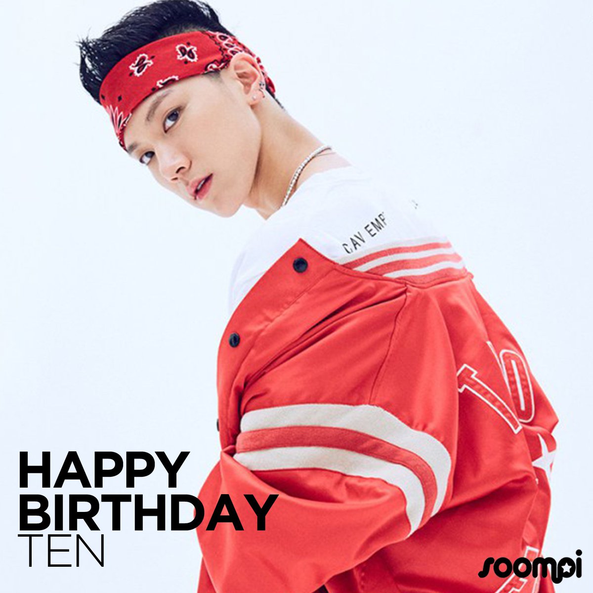 soompi's tweet image. Happy Birthday to #NCT's Ten! #HappyTenDay! 🎉 Catch up with him: soompi.com/tag/nct/
