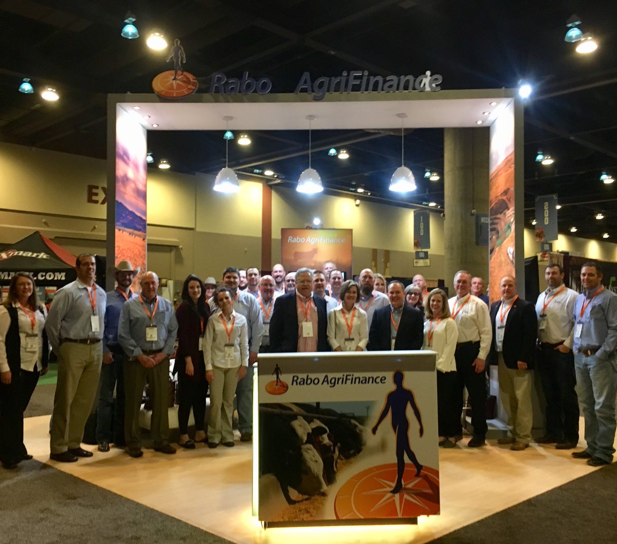 RabobankNA's tweet photo. We’re looking forward to the @BeefUSA Trade Show Grand Opening at #CattleCon18 Visit us at Booth #301G and enter to win a $250 @Cabelas gift card! https://t.co/mkqAosSTV3
