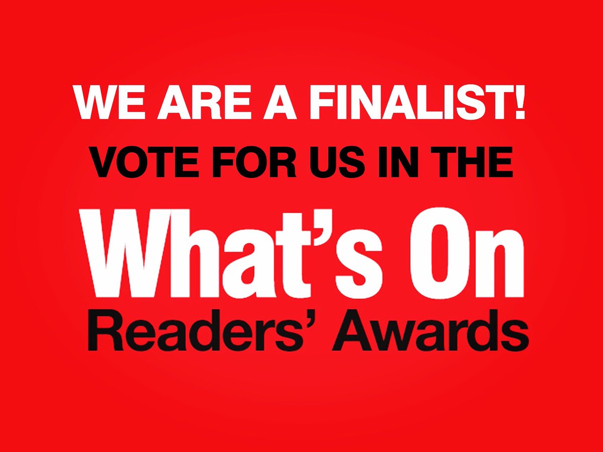 GUYS! We’re finalists in the <a href="/WhatsOnBrum/">Birmingham What's On</a> Readers Awards (thanks to your generous votes!). We would LOVE YOU FOREVER if you could vote for us! #musicaltheatre #musicals #birmingham #whatson #awards #voteforus
