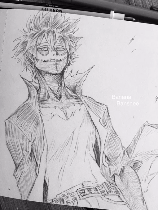 Sketchbook 01/25- Dabi ??
#bnha #mha #heroaca_a #荼毘 