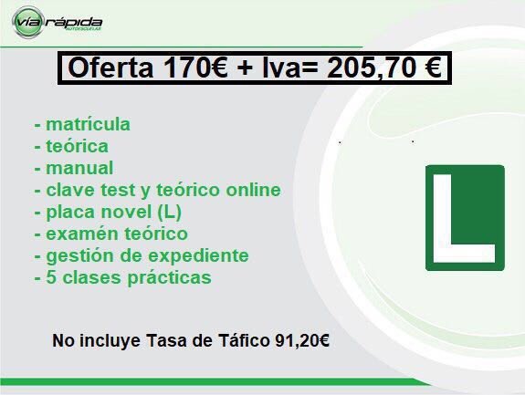 viarapida1's tweet photo. Nueva oferta permiso B  para 2018 https://t.co/gqMLSz13kr