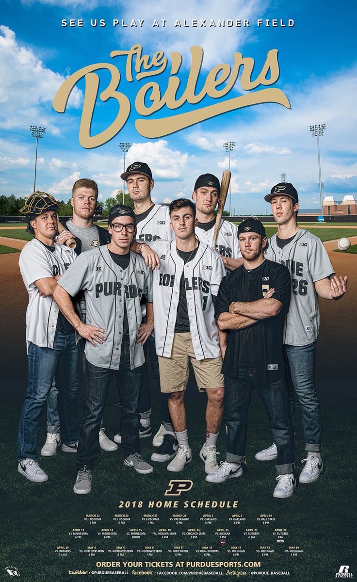 Purdue’s team poster is on point 🔥