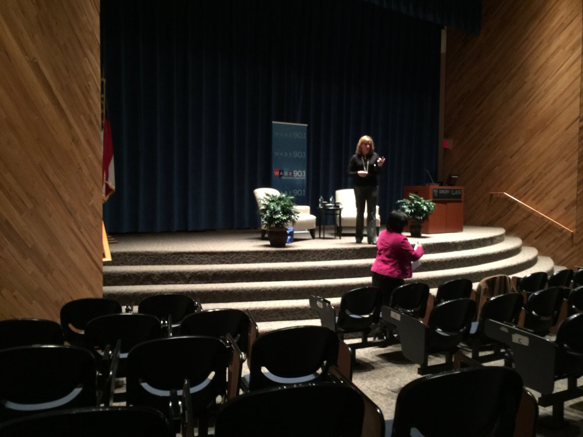 AlcovyE's tweet photo. Getting ready to see @kairyssdal at @EmoryUniversity #econteacher #econgeek https://t.co/2CXmxSFHdi