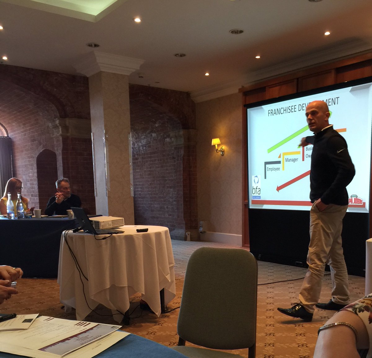 robfromChantry's tweet photo. Great turnout at the bfa Midlands Forum today - very insightful and enjoyable presentations! #bfaForums #franchise #finance https://t.co/HaVpNbfNqY