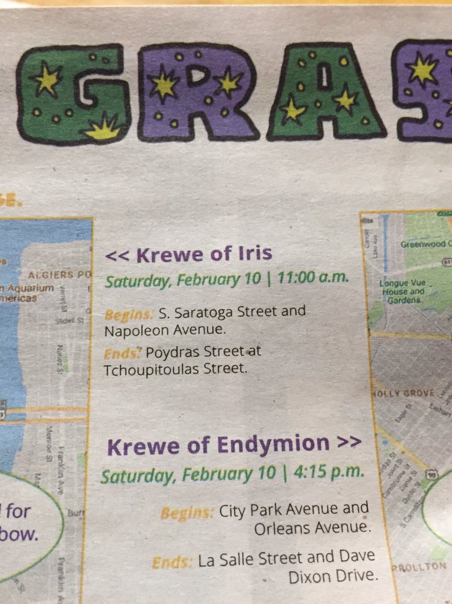 RonitSchlam's tweet photo. Where my Krewe at, @whereyatnola?? @KreweofTucks rolls Saturday February 10th after Iris! https://t.co/DjqTTIn0PU