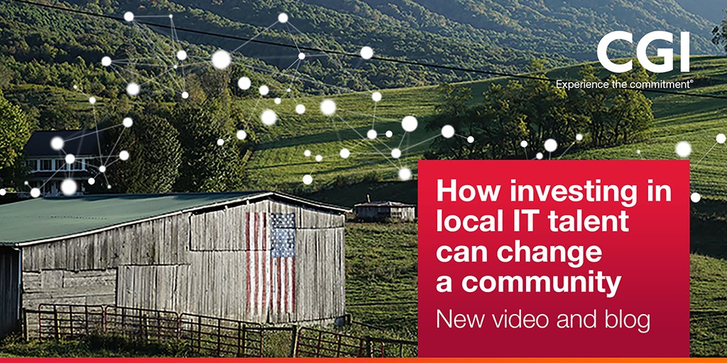 CGI’s new blog explores the impact of investing in IT talent in one of America’s hometowns, Lebanon, VA. Watch the whole story for a closer look #onshoring #USJobs bit.ly/2DZ1Qxb