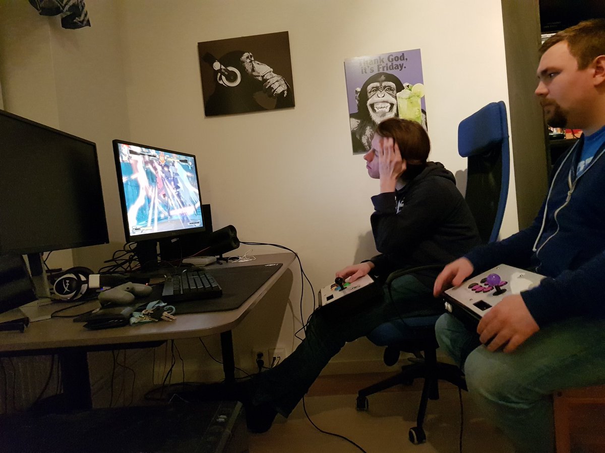 PopiSWE's tweet photo. Sorry guys stream won't happen today with @SvampenBuri but we are practicing. #stdh #abigailiscute https://t.co/FnLMk9uFgl