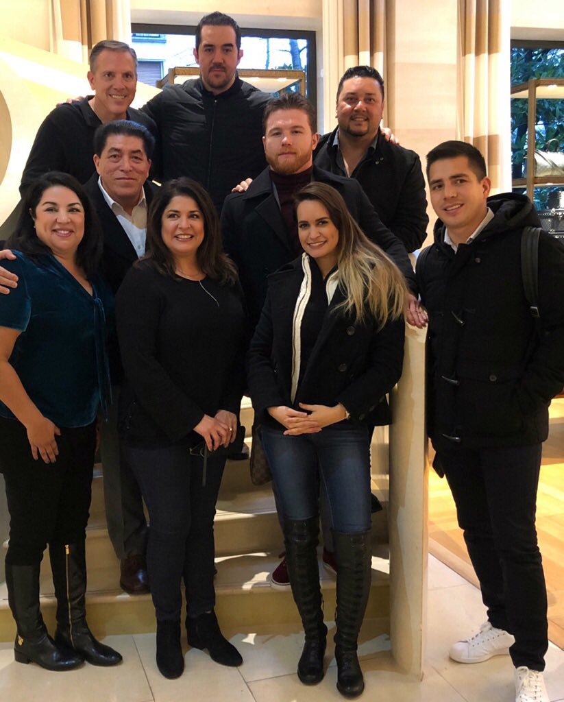 GoldenBoyBoxing's tweet photo. The final stop of the #HennessyUS Immersion Tour  #neverstopneversettle @canelo #goldenboyteam #teamcanelo #louisvuitton #vipstore #paris https://t.co/OhZU5qIzxI