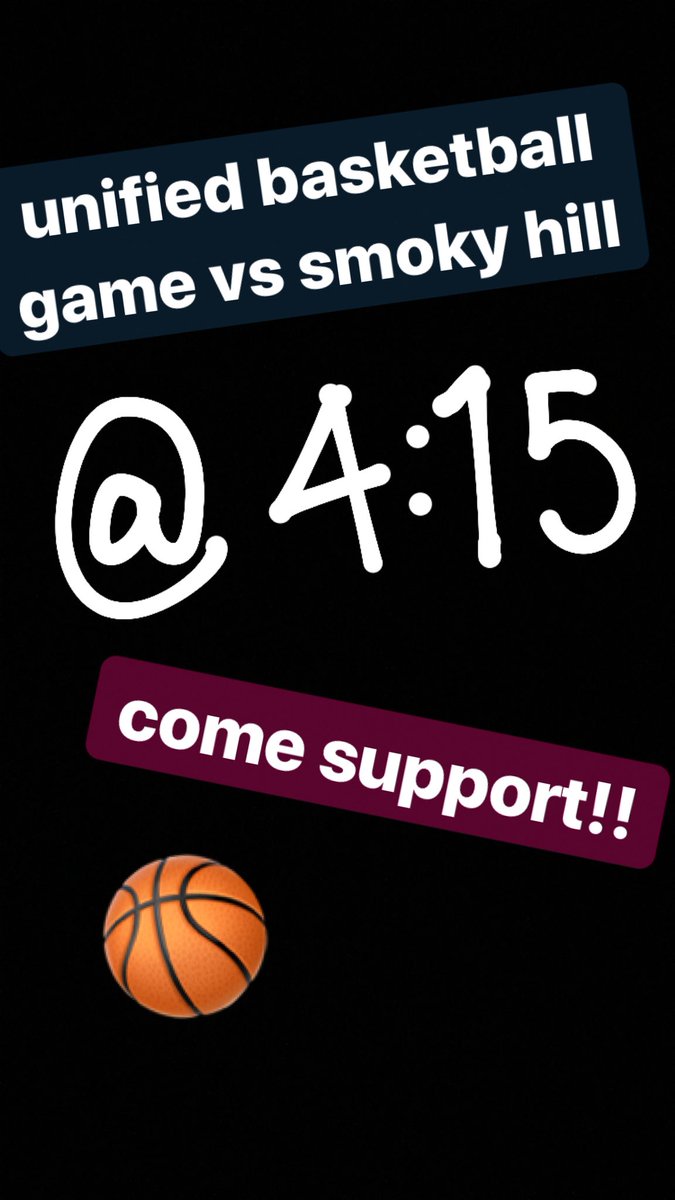 Come support <a href="/CthsUnified/">CTHS Unified Sports</a> at tonight’s unified basketball game!! 4:15 main gym #doitforJeremiah 💙❤️