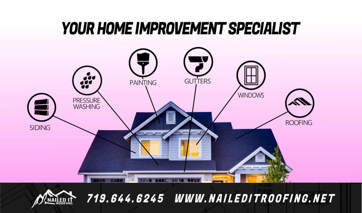 RoofingIt's tweet photo. Pick a home improvement service, we do it all!  
#NailedItRoofing  #Denver  #Monument  #RoofingCompany https://t.co/YxB4jKV1u2