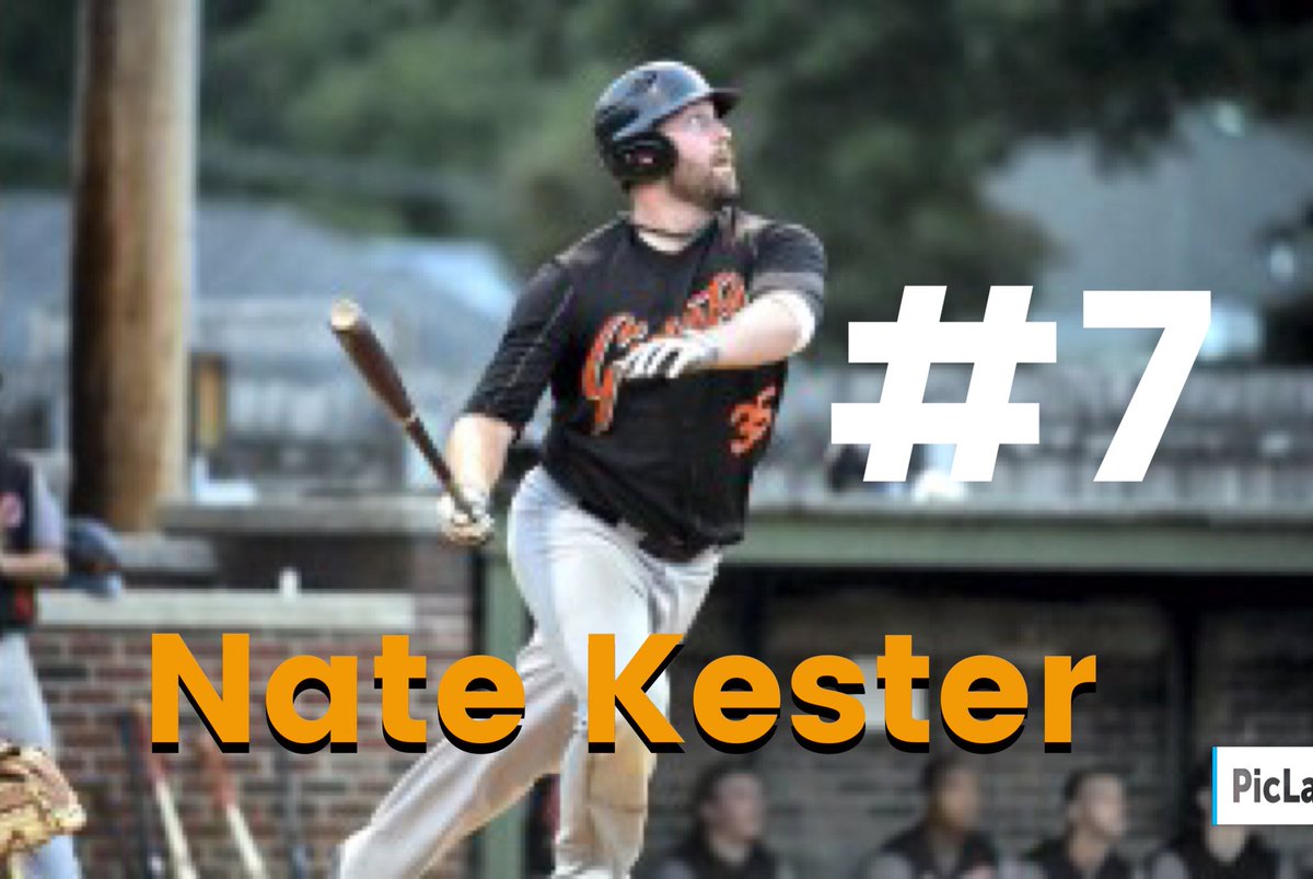 BMLScores's tweet photo. BML Top 10
#7 Nate Kester - Northampton Giants
Congrats to Nate Kester on being #7 on the BML Top 10! Stay tuned for the rest of the BML Top 10. See more on https://t.co/8vosgolRDo
#BML⚾️ #BML18 #BMLTop10 https://t.co/eCq34A9oJS