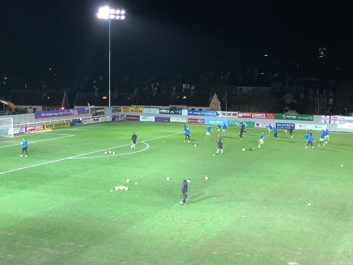 devonwholefoods's tweet photo. Thank you to @ExeterCCT for the opportunity to support Exeter City at tonight’s match. 

A huge shout out to Forest Green Rovers also - an all #vegan team. Inspirational. @FGRFC_Official 

#Exeter #Football https://t.co/p8LF3g2E9N