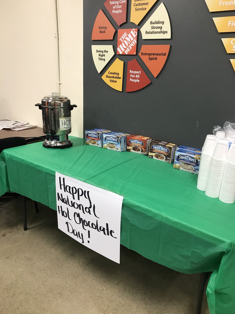 SteinmanApril's tweet photo. National Hot Chocolate day!! #MWJAN2018 https://t.co/NPOfp0WymI