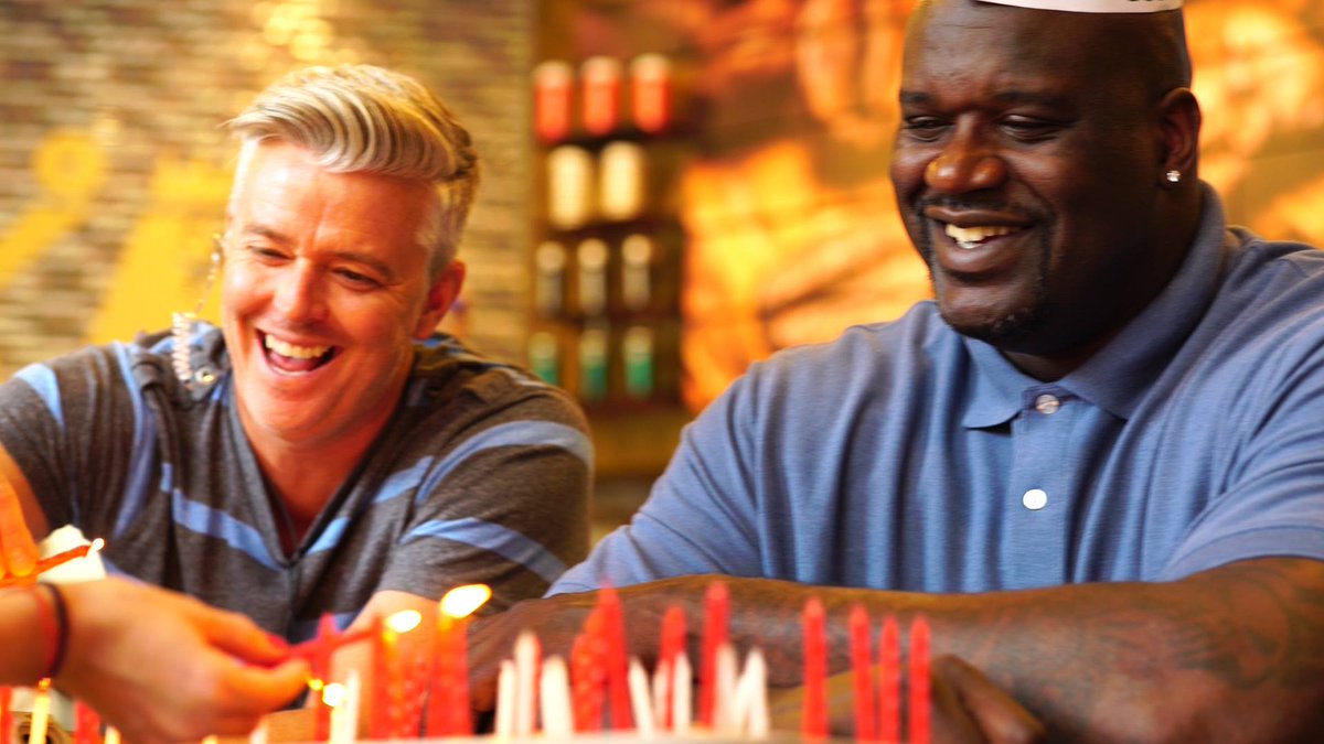 K2Films's tweet image. Loved filming Krispy Kreme commercial with Shaq!! He is HILARIOUS!!!