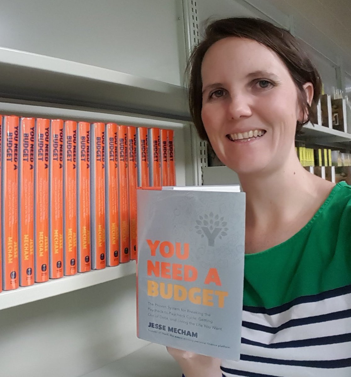 jaxlibrary's tweet photo. If you need a boost w your finance #2018goals Alison recs #YouNeedaBudget by @jessemecham. "I've been using this program for more than 2 years...it has been amazing! I’m excited it's in book form (print & @OverDriveLibs)!" Find a copy here: https://t.co/BM2lqq0PYa #YNAB #JPLPicks https://t.co/Sn0gGy9rIe
