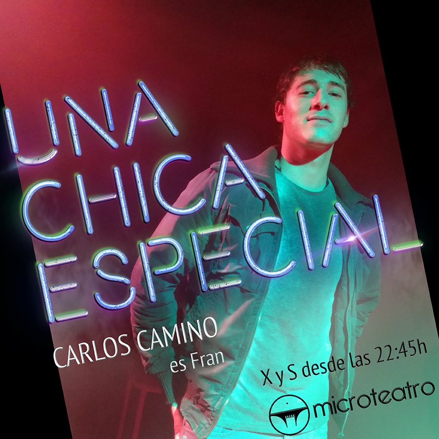 microteatro's tweet photo. Dayana canta en El Lagarto Rosa, donde esta noche conocerá a Fran. Un inesperado encuentro que cambiará las vidas de ambos para siempre. ¡Última semana de "Una chica especial"!  #MicroChica https://t.co/xdlaFb4N3k