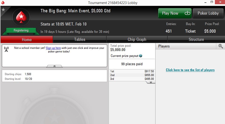 Pokerstars Forum Freeroll