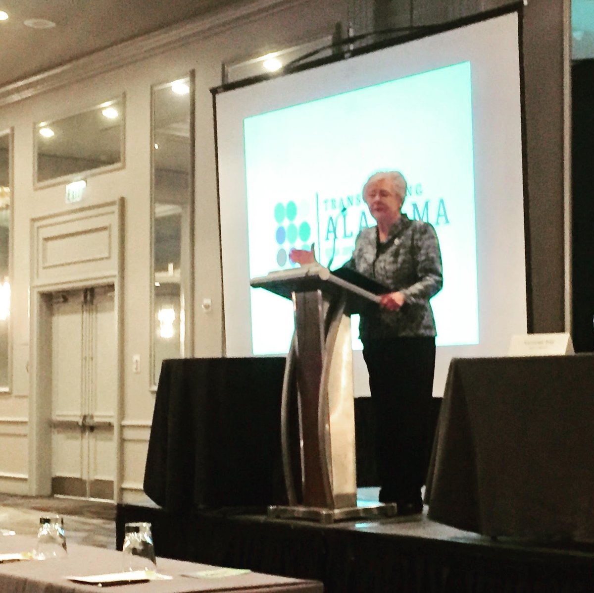 Gov. Kay Ivey spoke about Alabama's progress in 2017 and what our future looks like in economic development. #hardworkingAlabamians #EDAAWinter2018
