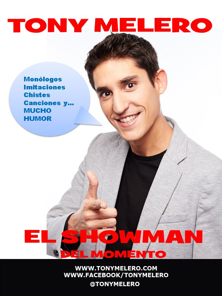 Vamos a ponerle un poco de humor a nuestro catalogo con Tony Antonio y Tony Melero. Abierta contratación!!