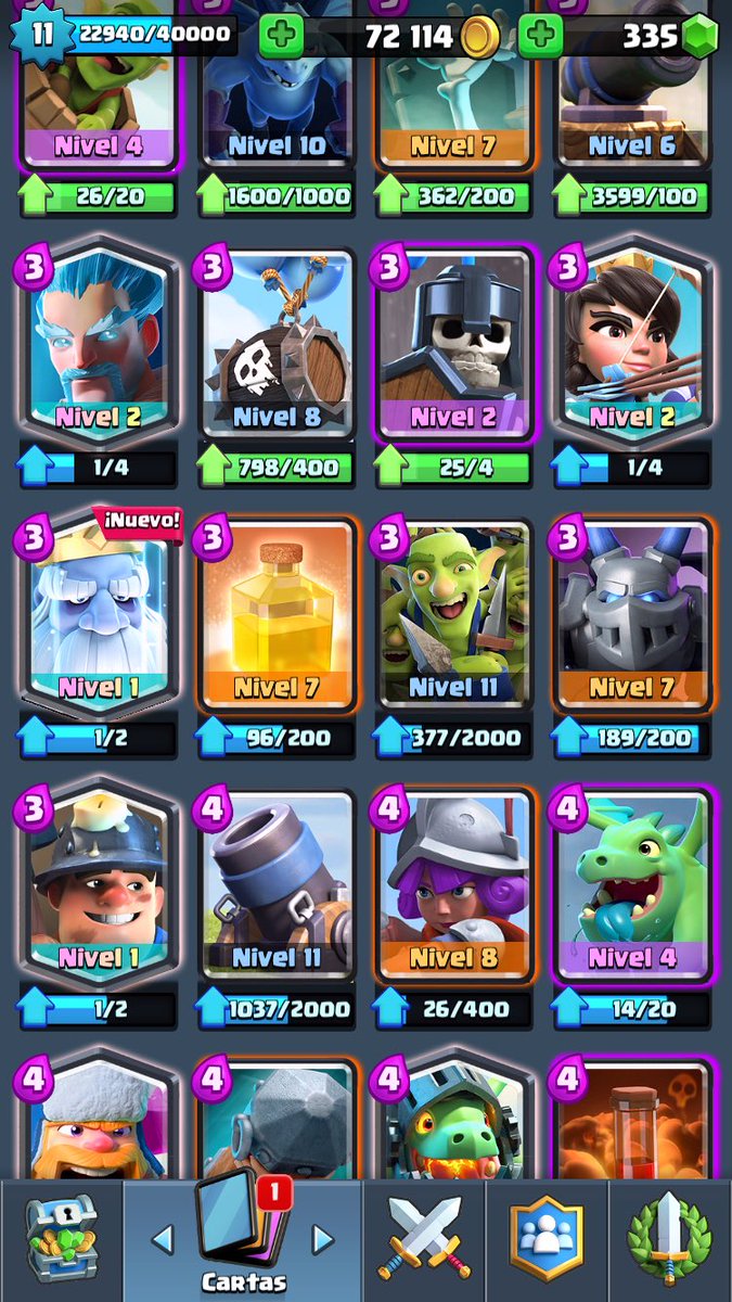TheSuperPro3's tweet photo. @KarnageZpain  te retro a 1vs1 si yo gano me agregas en Clash Royale y si pierdo no me agregas que te parece ??rt plis https://t.co/13boeEiYwJ