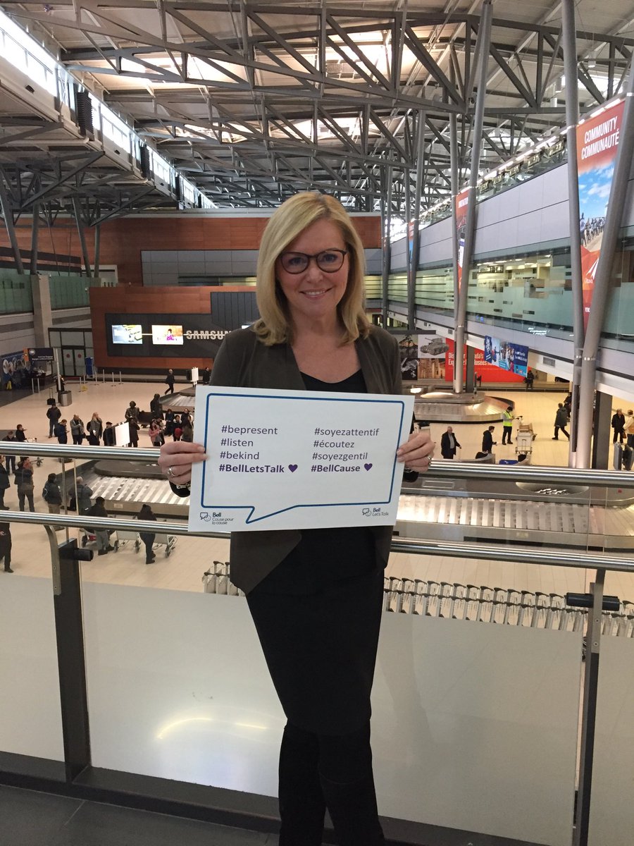 At home, in school or in the workplace, the message is the same. #BellLetsTalk <a href="/FlyYOW/">flyyow</a> 💜