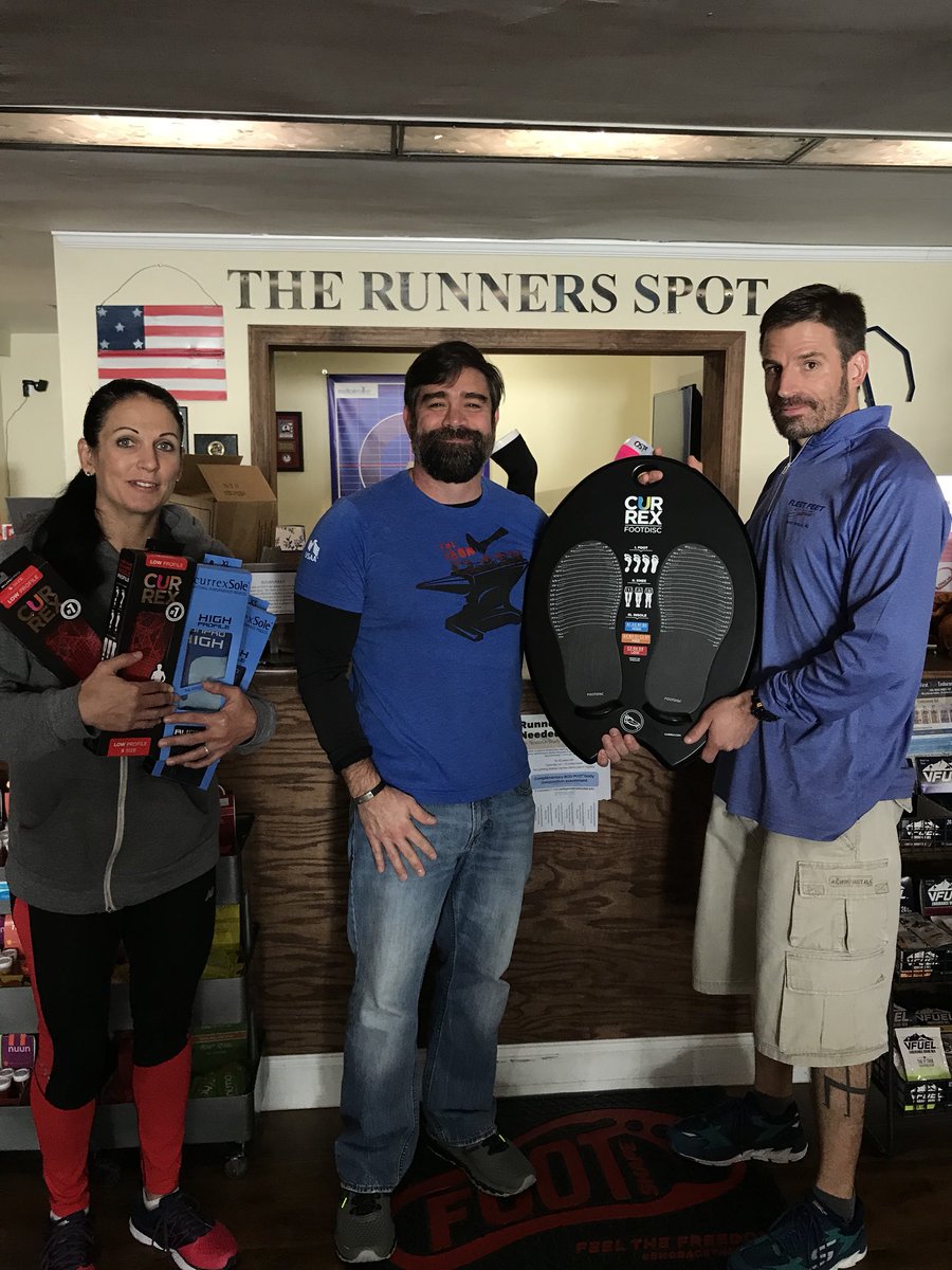 currex's tweet photo. Fayetteville no 1 stop for Runners and Walkers @runners_spot with currexSole #RunPro - our go to insole for running shoes https://t.co/X1mxOBseoq