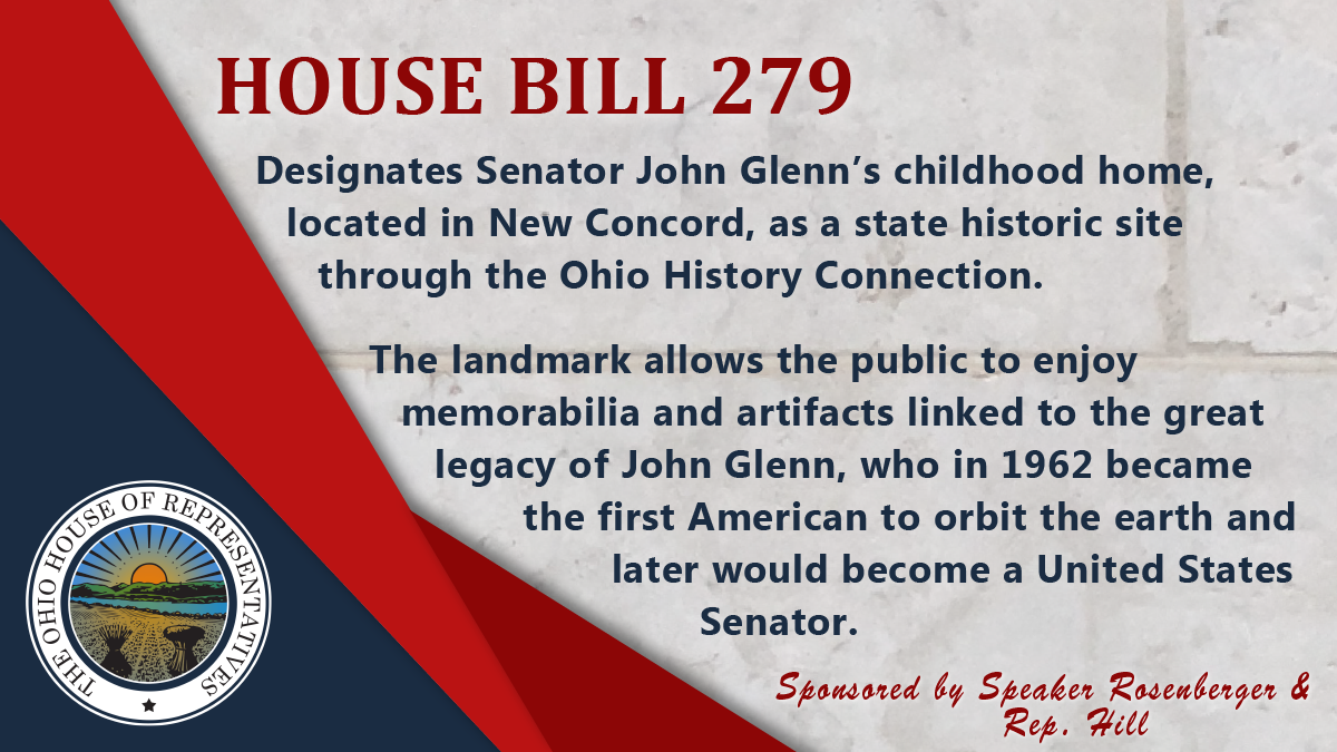 OHRGOPCaucus's tweet photo. The House approves HB 279 unanimously #OhioHouseSession @RepBrianHill https://t.co/tTSl8YSEGg
