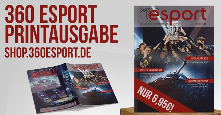 Die Printausgabe des 360 Esport Magazin's ist jetzt verfügbar unter: ift.tt/2nw915M! ift.tt/2faDjs8