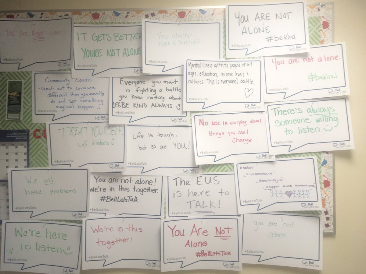 MorgWood6's tweet photo. @uleth_eus joined the campus wide conversation for #BellLetsTalk. @ULethbridgeEdu https://t.co/ovU8CCRg22